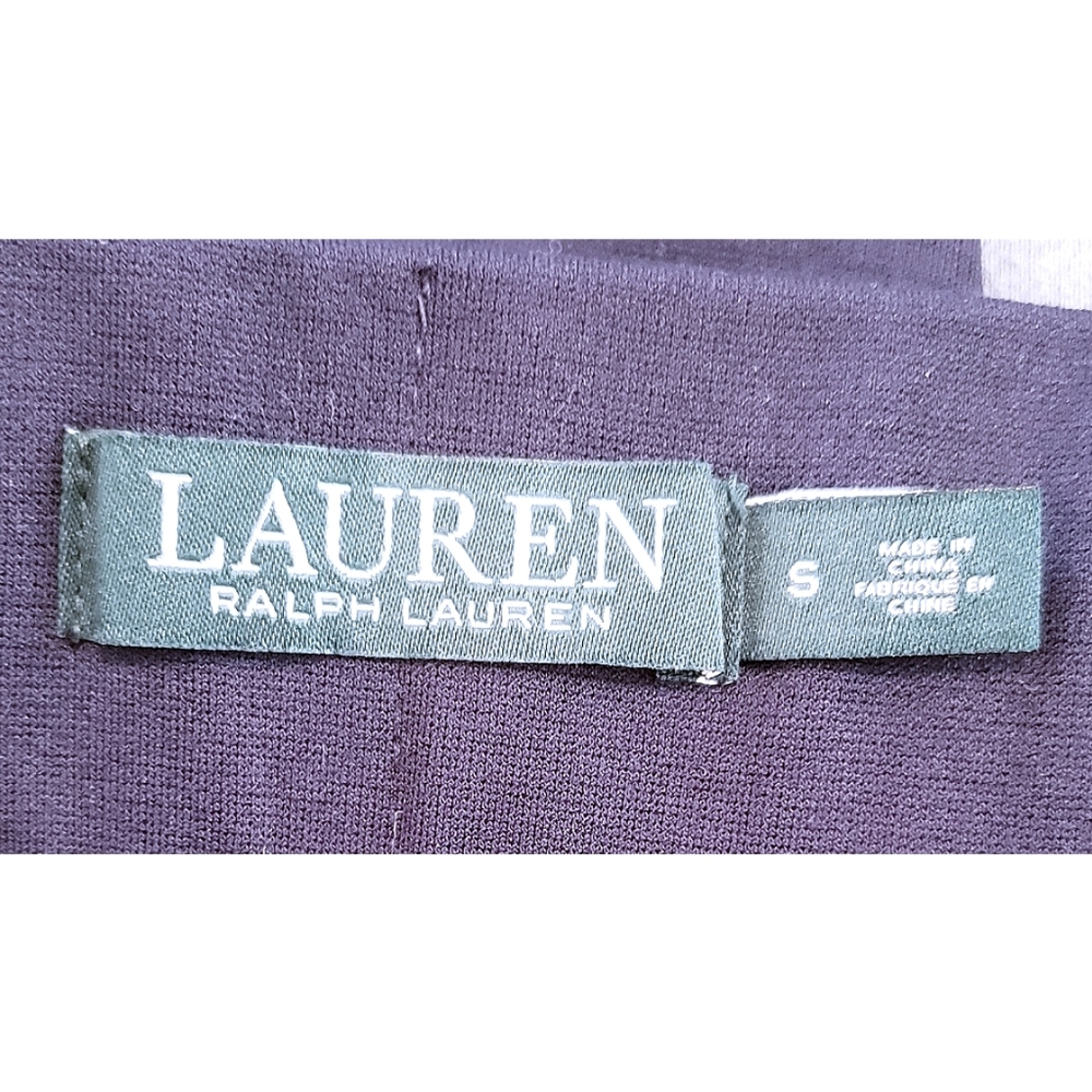 NWT Lauren Ralph Lauren Track Stripe Ankle Pant Sm - Picture 4 of 7
